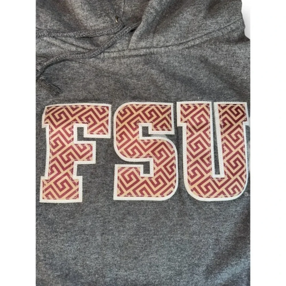 Women's MV Sport‎ Classic Fleece FSU Seminoles Sweatshirt Hoodie Size: XS - Picture 2 of 3